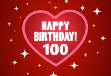 איחולים וברכות ליום הולדת 100
